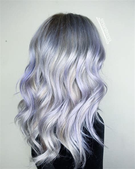 Lilac blonde - Feb 2, 2023 · 35. Ash Blonde with Lilac Hair. Lilac hair color is a pretty shade of light purple that is associated with innocence and youth. It can be added to hair of all colors, textures, and lengths and done in various ways; from highlights to ombre, there is an option to suit every preference. Pairing lilac with ash blonde is a wonderful choice, and the ... 